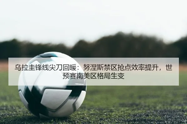 乌拉圭锋线尖刀回暖：努涅斯禁区抢点效率提升，世预赛南美区格局生变